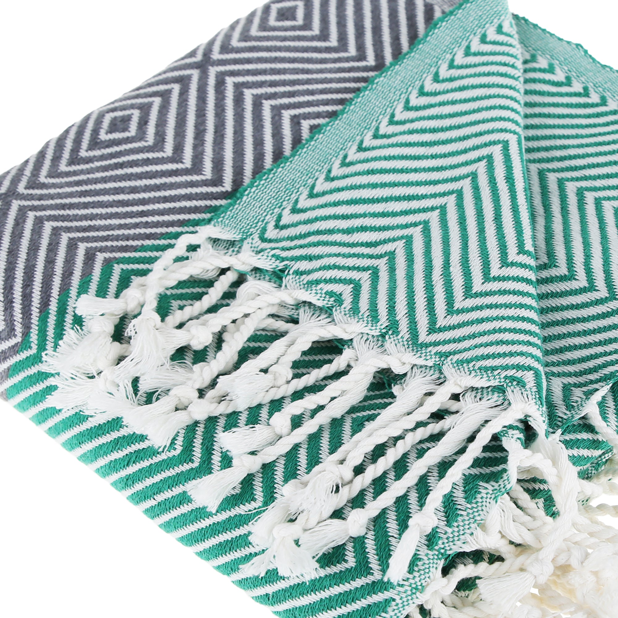 New Design Pure Cotton Throw Beach Towel in vibrant colors, measuring 38'' x 70'', perfect for beach and outdoor activities.