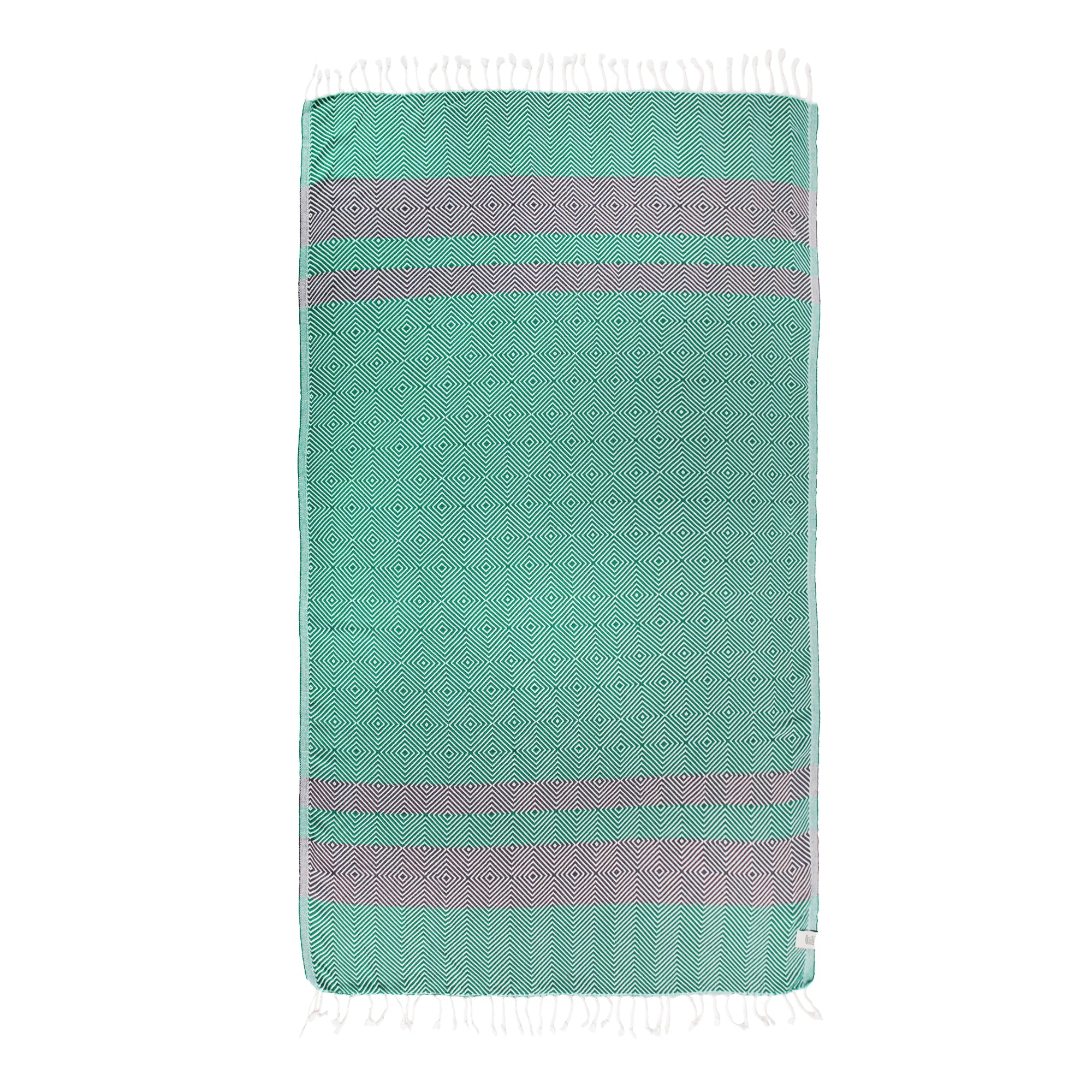 New Design Pure Cotton Throw Beach Towel in vibrant colors, measuring 38'' x 70'', perfect for beach and outdoor activities.