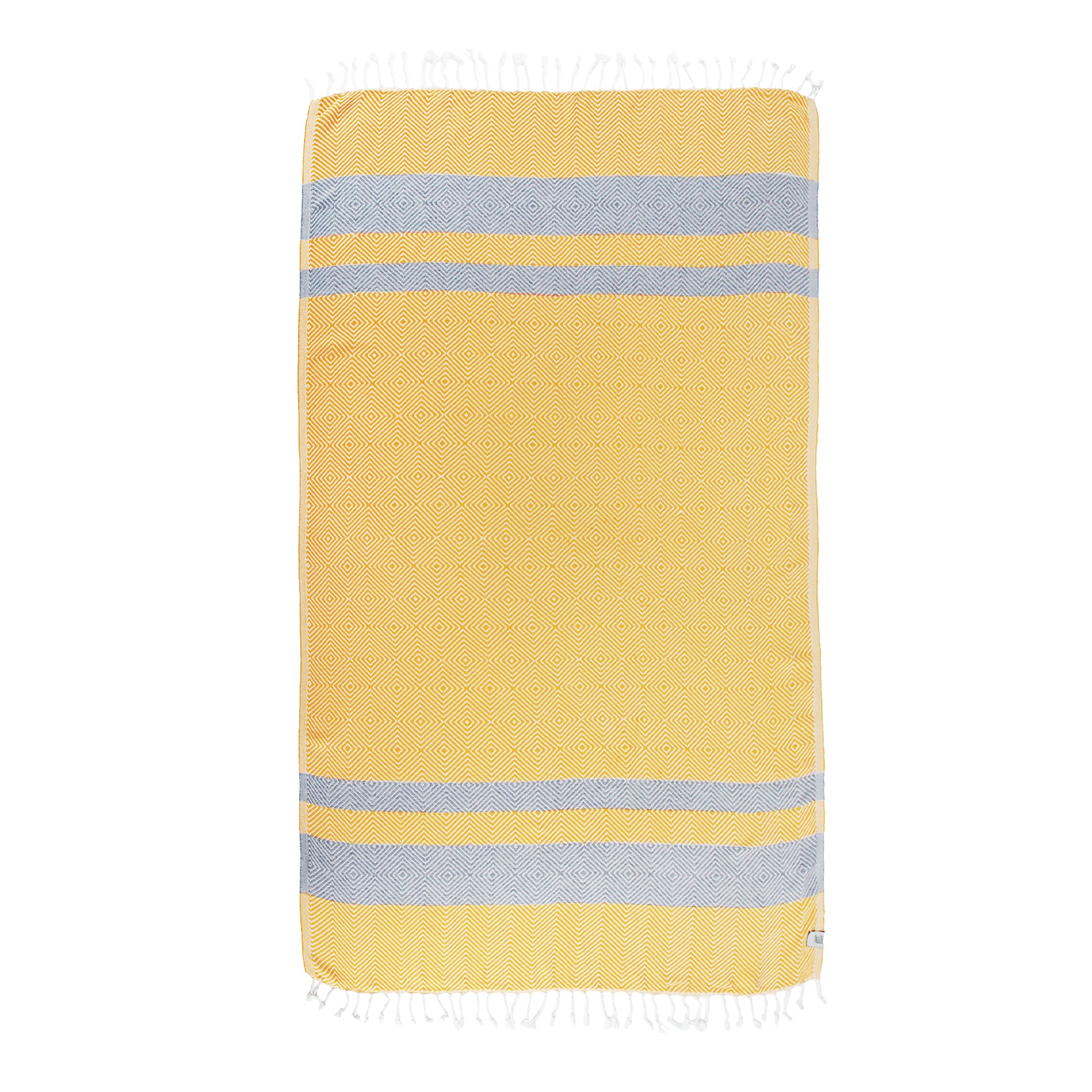 New Design Pure Cotton Throw Beach Towel in vibrant colors, measuring 38'' x 70'', perfect for beach and outdoor activities.