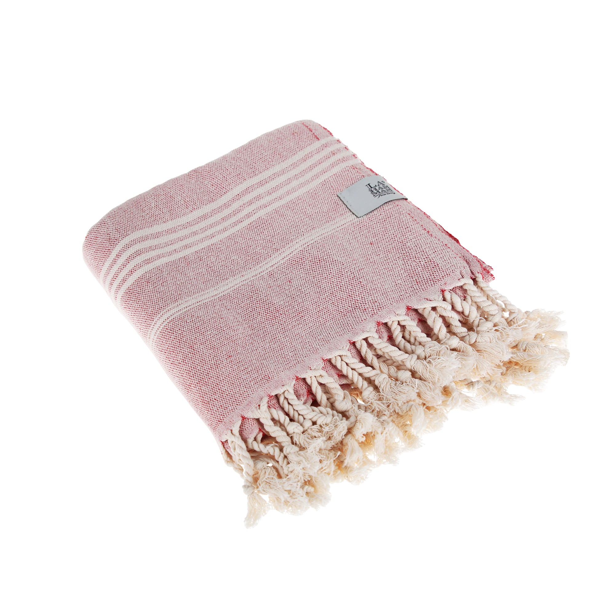 Sultan Beach Towel displayed in vibrant colors, showcasing its traditional woven style and ultra-soft texture, perfect for beach and picnic use.