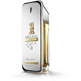 1 Million Lucky Eau de Toilette by Paco Rabanne in a sleek gold bottle, symbolizing luxury and confidence.