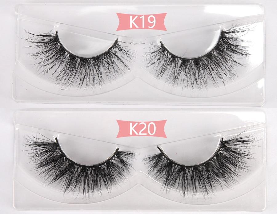 A collection of 3D mink lashes in various styles, showcasing their thickness and luxurious quality, perfect for dramatic eye looks.