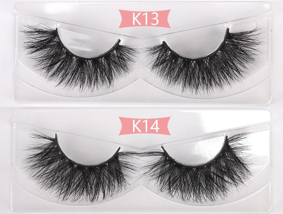 A collection of 3D mink lashes in various styles, showcasing their thickness and luxurious quality, perfect for dramatic eye looks.