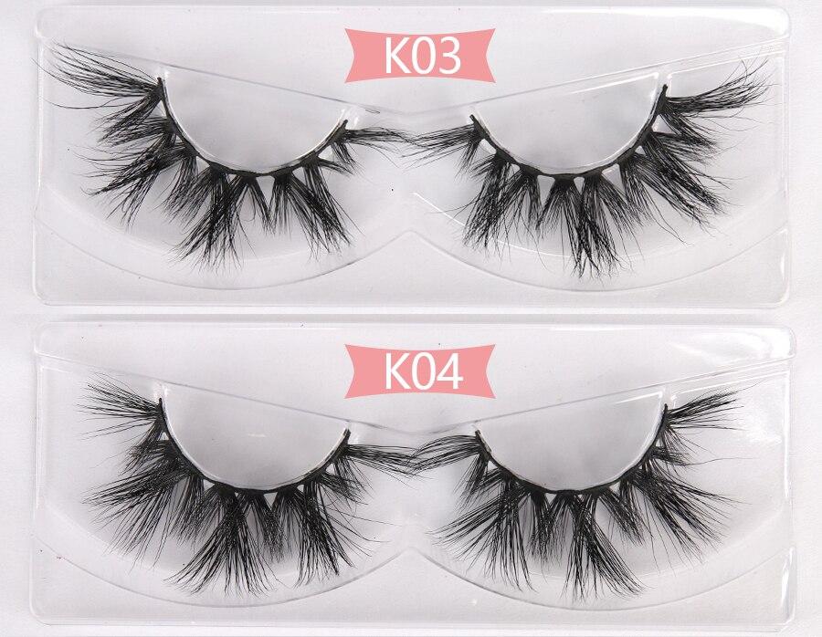 A collection of 3D mink lashes in various styles, showcasing their thickness and luxurious quality, perfect for dramatic eye looks.