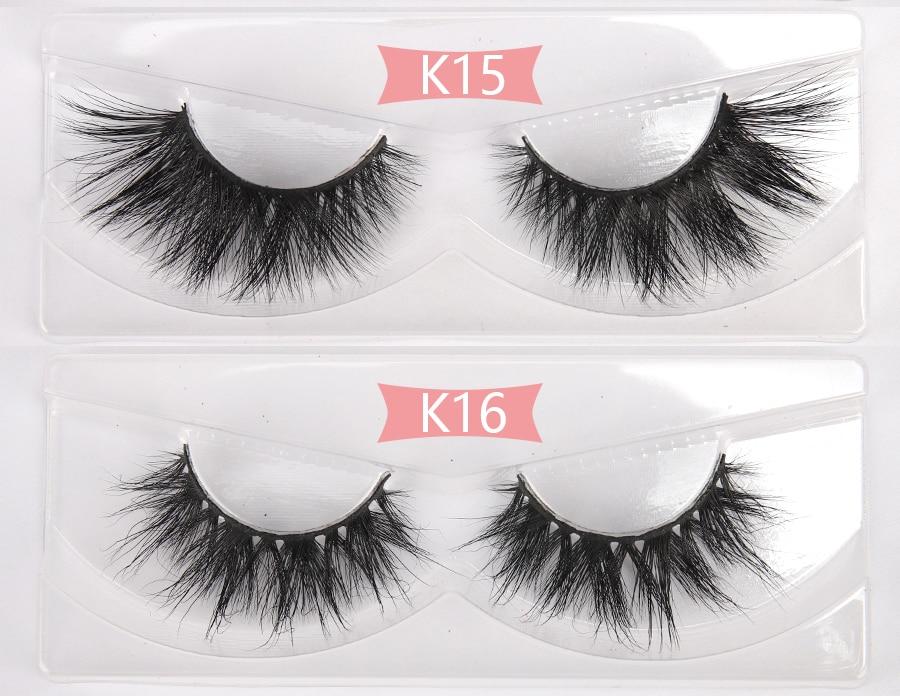 A collection of 3D mink lashes in various styles, showcasing their thickness and luxurious quality, perfect for dramatic eye looks.