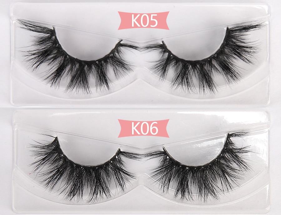 A collection of 3D mink lashes in various styles, showcasing their thickness and luxurious quality, perfect for dramatic eye looks.