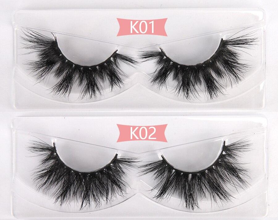 A collection of 3D mink lashes in various styles, showcasing their thickness and luxurious quality, perfect for dramatic eye looks.