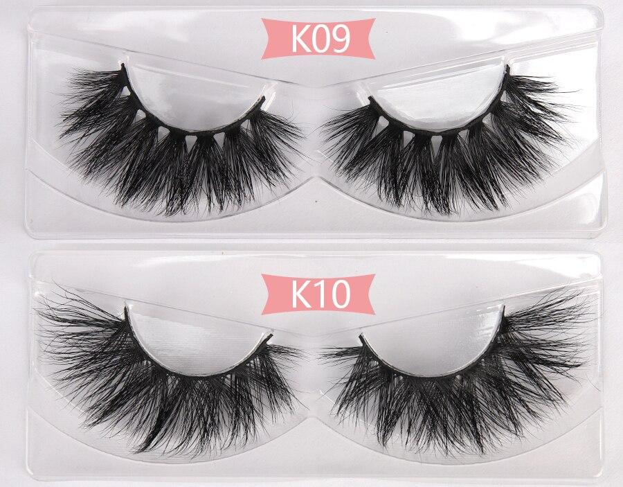 A collection of 3D mink lashes in various styles, showcasing their thickness and luxurious quality, perfect for dramatic eye looks.