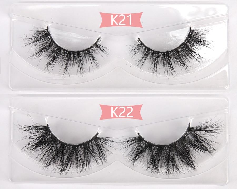 A collection of 3D mink lashes in various styles, showcasing their thickness and luxurious quality, perfect for dramatic eye looks.