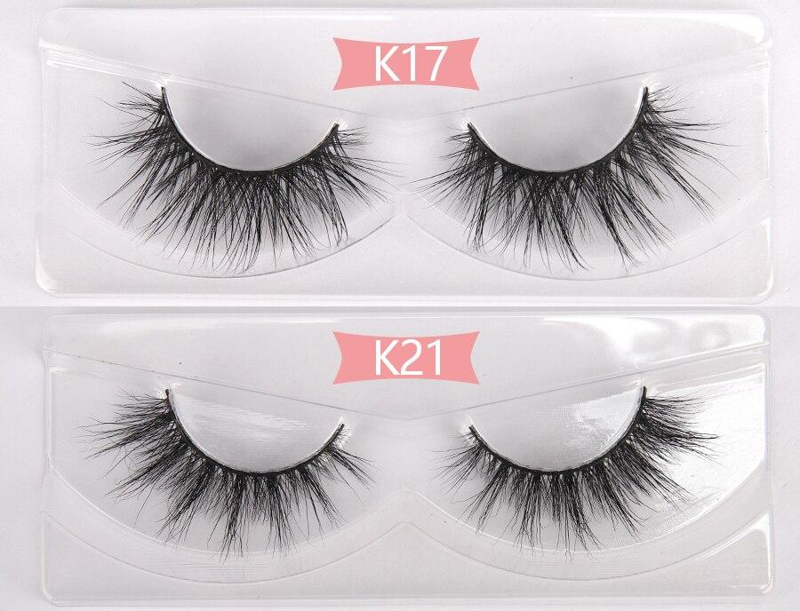 A set of 3D mink eyelashes displayed, showcasing their thick and dramatic style, cruelty-free and hand-made for a luxurious look.