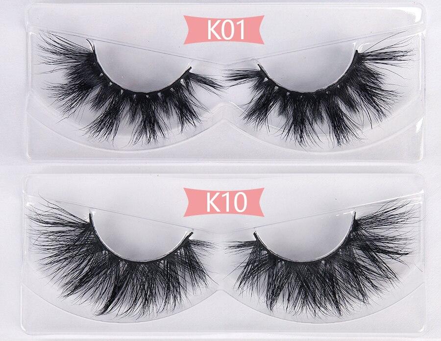 A set of 3D mink eyelashes displayed, showcasing their thick and dramatic style, cruelty-free and hand-made for a luxurious look.