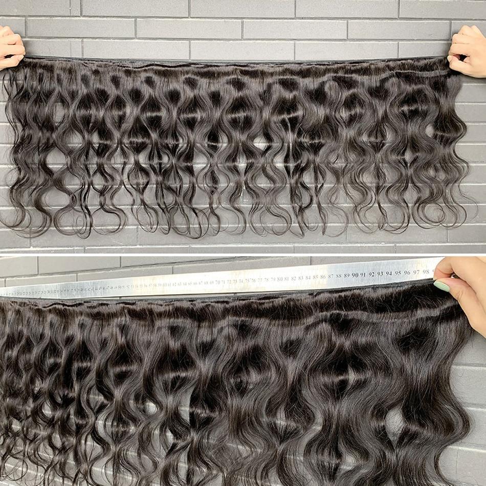 10A Grade Body Wave Peruvian Human Hair Bundles in natural black color, showcasing soft waves and high-quality texture.