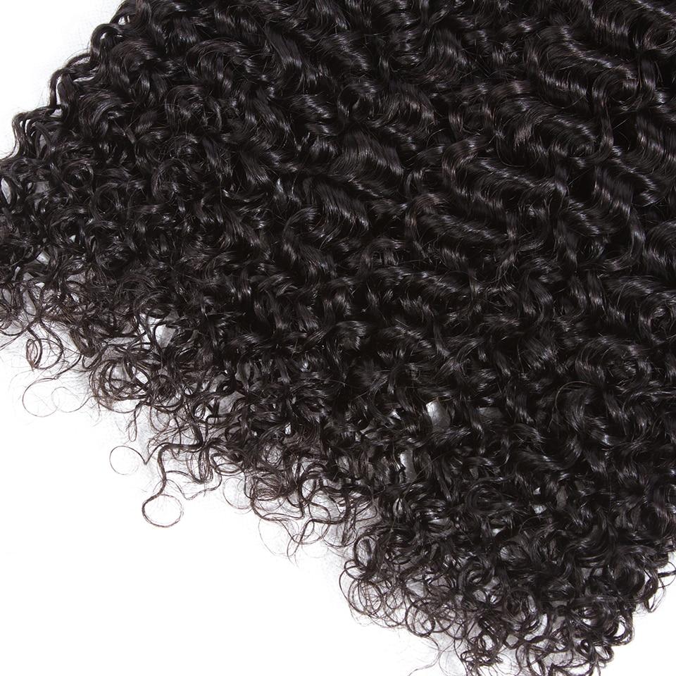 10A Grade Kinky Curly Human Hair bundles with 4x4 closure and 13x4 frontal, showcasing natural curls and high-quality texture.