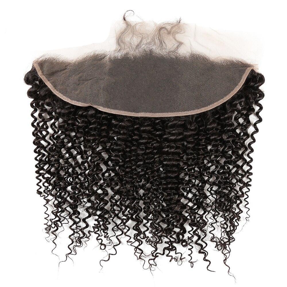 10A Grade Kinky Curly Human Hair bundles with 4x4 closure and 13x4 frontal, showcasing natural curls and high-quality texture.