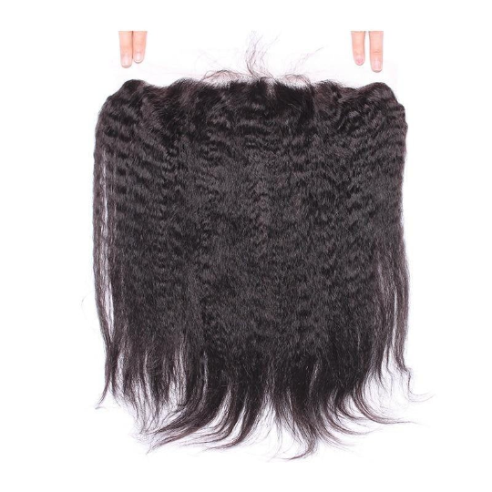 10A Grade MIDDLE PART 13x4 Lace Frontal Remy Human Hair Closure showcasing body wave texture and Swiss lace.