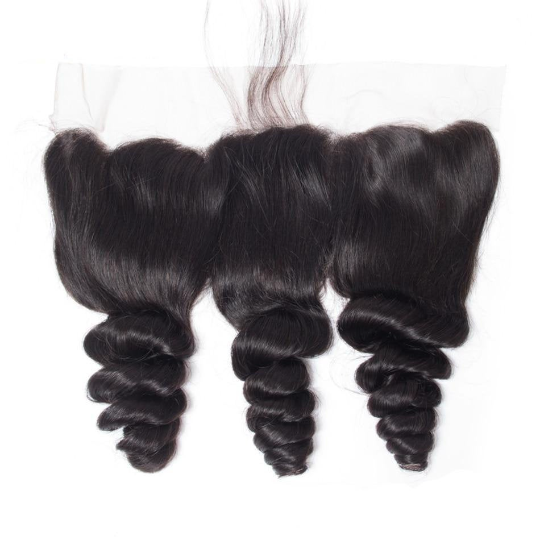 10A Grade MIDDLE PART HD Transparent 13x4 Lace Frontal Closure made from high-quality Brazilian hair with a natural look.