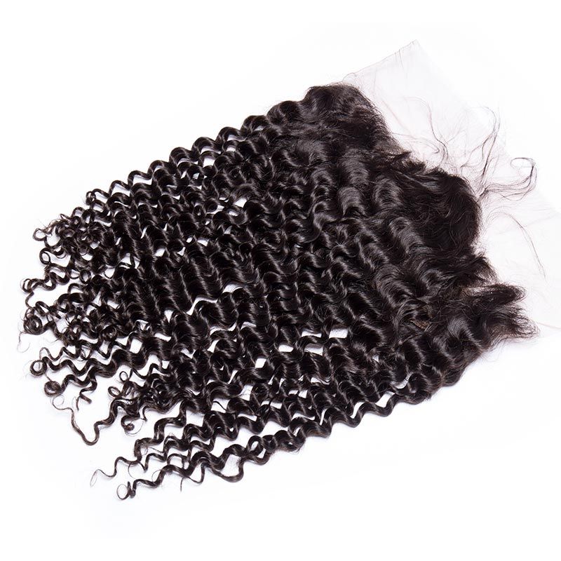 10A Grade MIDDLE PART HD Transparent 13x4 Lace Frontal Closure made from high-quality Brazilian hair with a natural look.