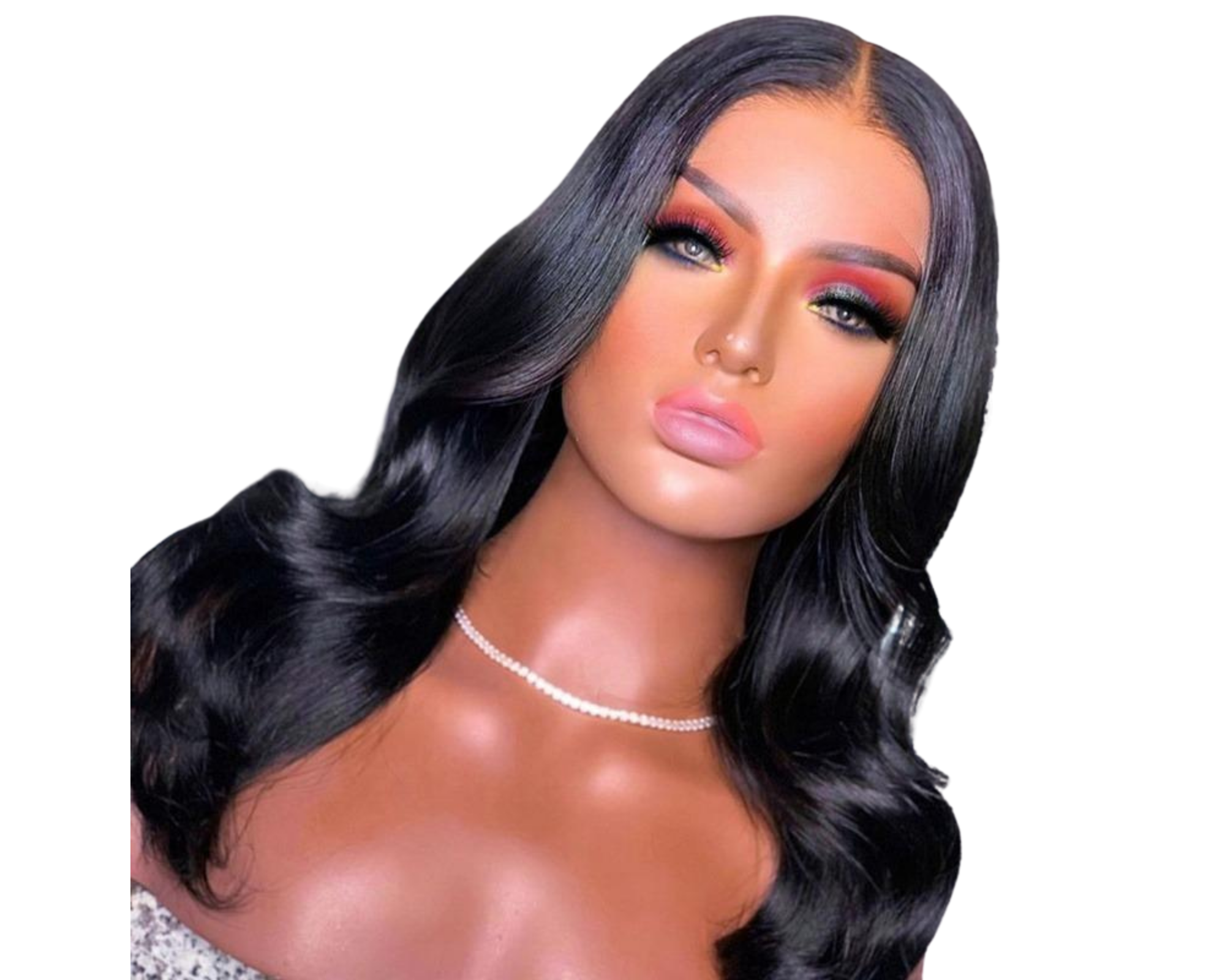 180% Density Full 4x4 Closure Wig with body wave style, made from high-quality remy human hair, featuring transparent lace for a natural look.