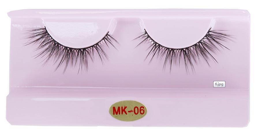 30 pairs of luxurious 3D mink lashes in a packaging box, showcasing various styles and lengths for makeup application.