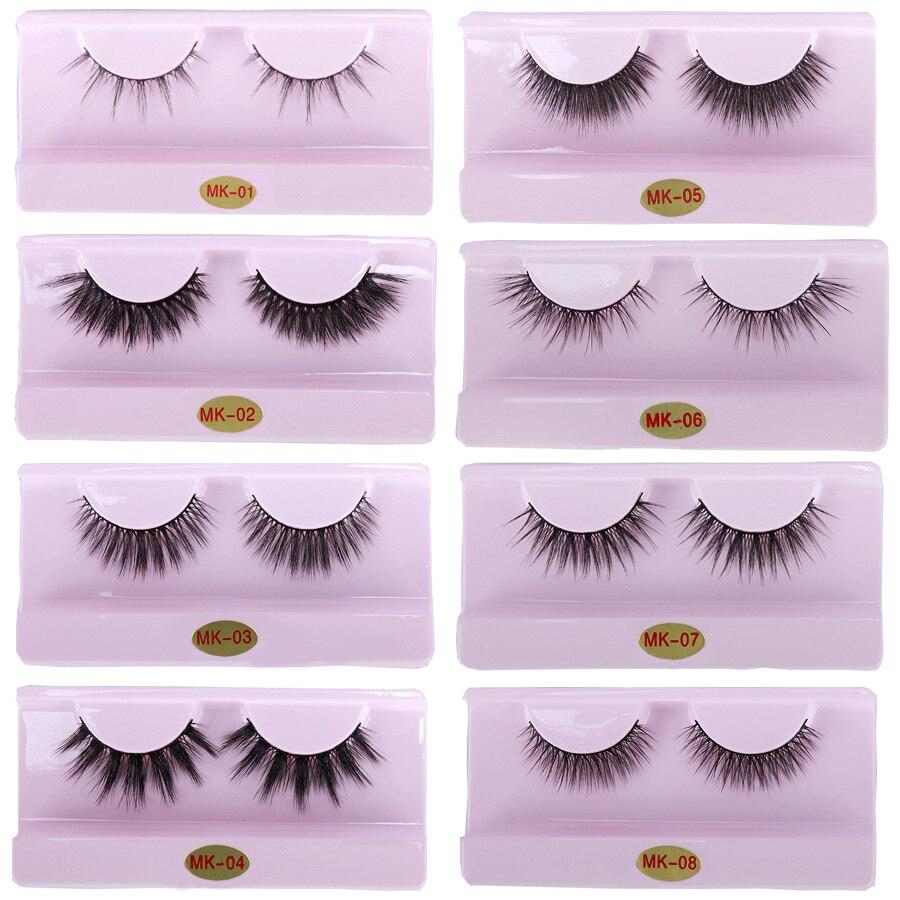 30 pairs of luxurious 3D mink lashes in a packaging box, showcasing various styles and lengths for makeup application.