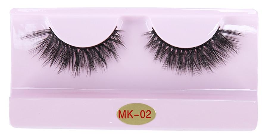 30 pairs of luxurious 3D mink lashes in a packaging box, showcasing various styles and lengths for makeup application.