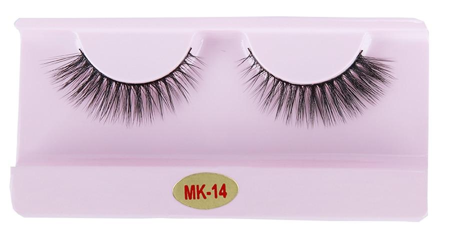 30 pairs of luxurious 3D mink lashes in a packaging box, showcasing various styles and lengths for makeup application.