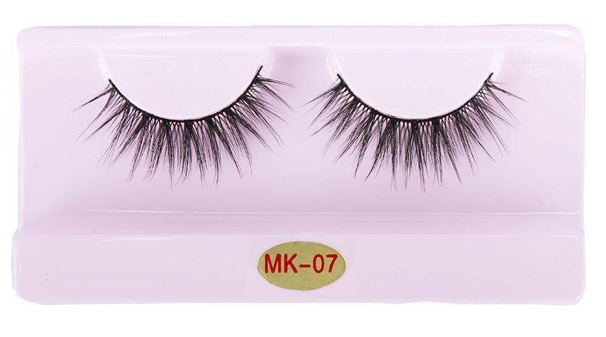 30 pairs of luxurious 3D mink lashes in a packaging box, showcasing various styles and lengths for makeup application.