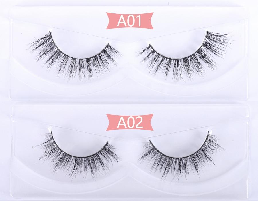 30 pairs of handmade cruelty-free mink lashes in bulk, showcasing their thick and long design for dramatic eye makeup.