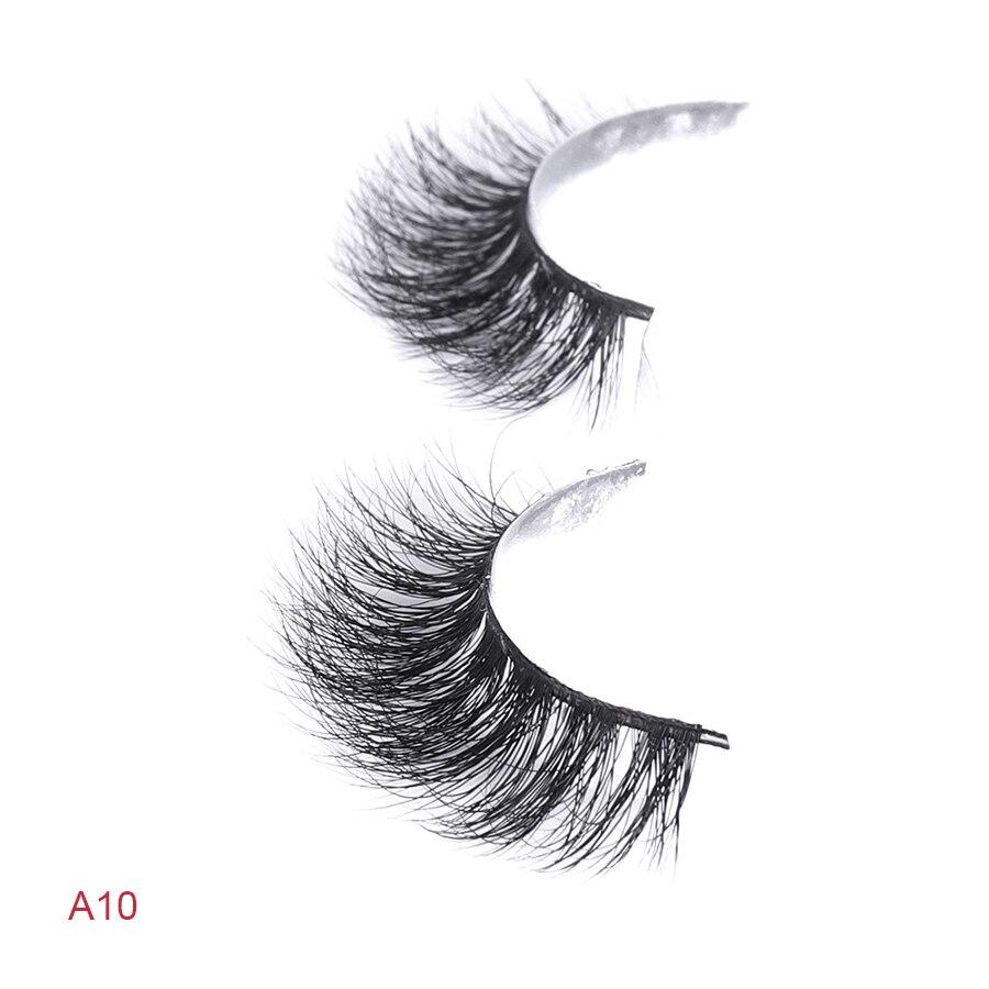 30 pairs of handmade cruelty-free mink lashes in bulk, showcasing their thick and long design for dramatic eye makeup.