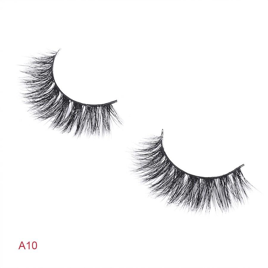 30 pairs of handmade cruelty-free mink lashes in bulk, showcasing their thick and long design for dramatic eye makeup.