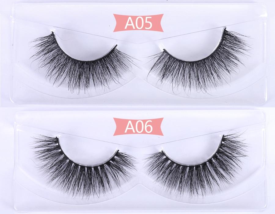 30 pairs of handmade cruelty-free mink lashes in bulk, showcasing their thick and long design for dramatic eye makeup.