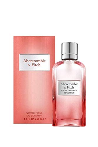 Abercrombie & Fitch First Instinct Together For Her Eau de Parfum bottle, elegantly designed with a floral and fruity theme.