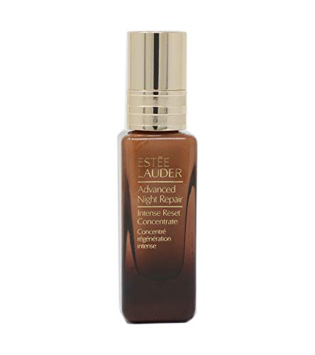 Estée Lauder Advanced Night Repair Intense Reset Concentrate bottle with a sleek design, showcasing its luxurious formula.