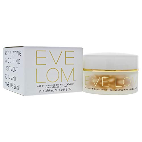 Eve Lom Age Defy Smoothing Treatment in elegant packaging, showcasing its luxurious design and skincare benefits.