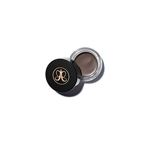 Anastasia Beverly Hills Dipbrow Eyebrow Pomade in Taupe, showcasing its creamy texture and elegant packaging.