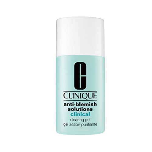 Clinique Anti-Blemish Solutions Clinical Clearing Gel in a sleek tube, designed for effective acne treatment.