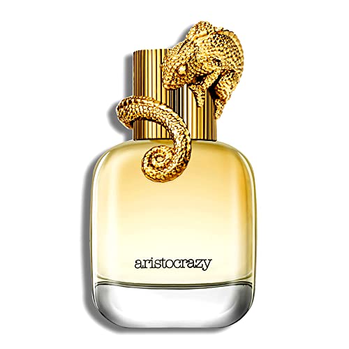 Aristocrazy Intuitive Eau de Toilette bottle with elegant design and floral accents.