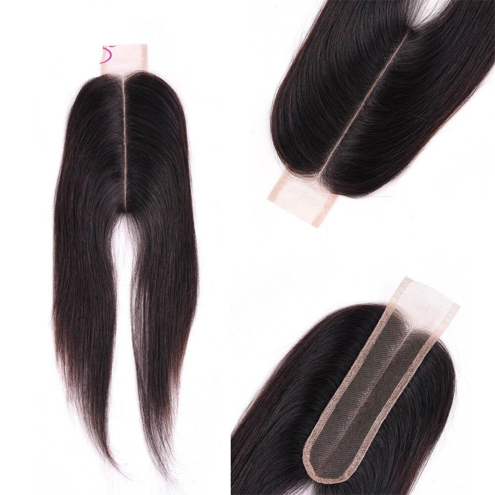 BeuMax 10A Grade 3/4 Straight Hair Bundles with 2x6 Closure, showcasing luxurious, unprocessed virgin human hair in a sleek, straight style.