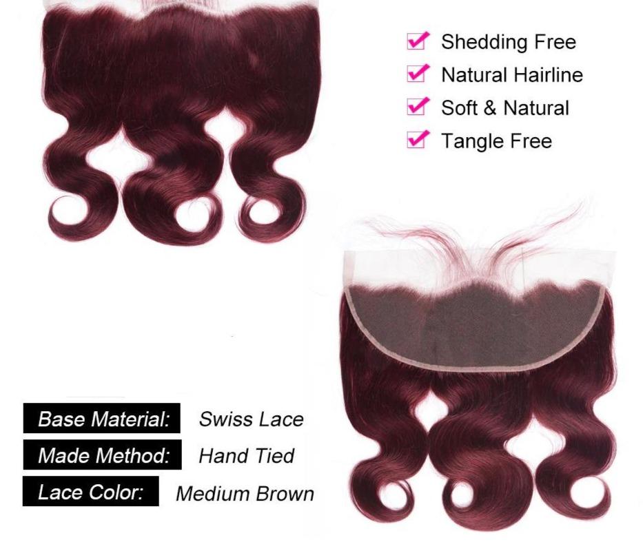 BeuMax 99J Body Wave Bundles with Closures & Frontals showcasing luxurious, wavy texture and rich color.