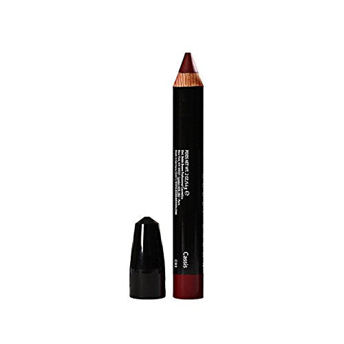 Bobbi Brown Art Stick Lip Pencil in 06 Cassis, showcasing a deep berry color in a sleek pencil format.