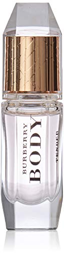 Burberry Body Tender Eau de Toilette bottle with elegant design and soft pink hue.