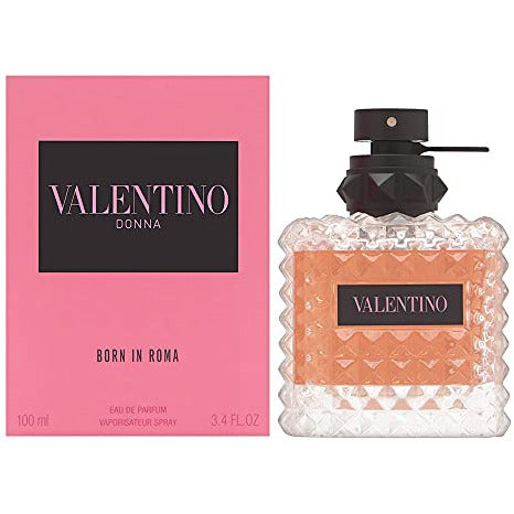 Valentino Born in Roma Eau de Parfum bottle with elegant design and luxurious details.