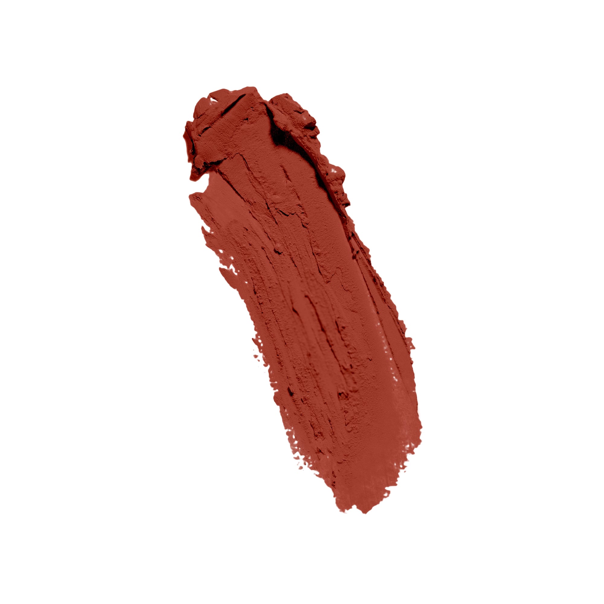 Bunny Brown high-coverage lip stain in sleek packaging, showcasing its creamy texture and rich color.