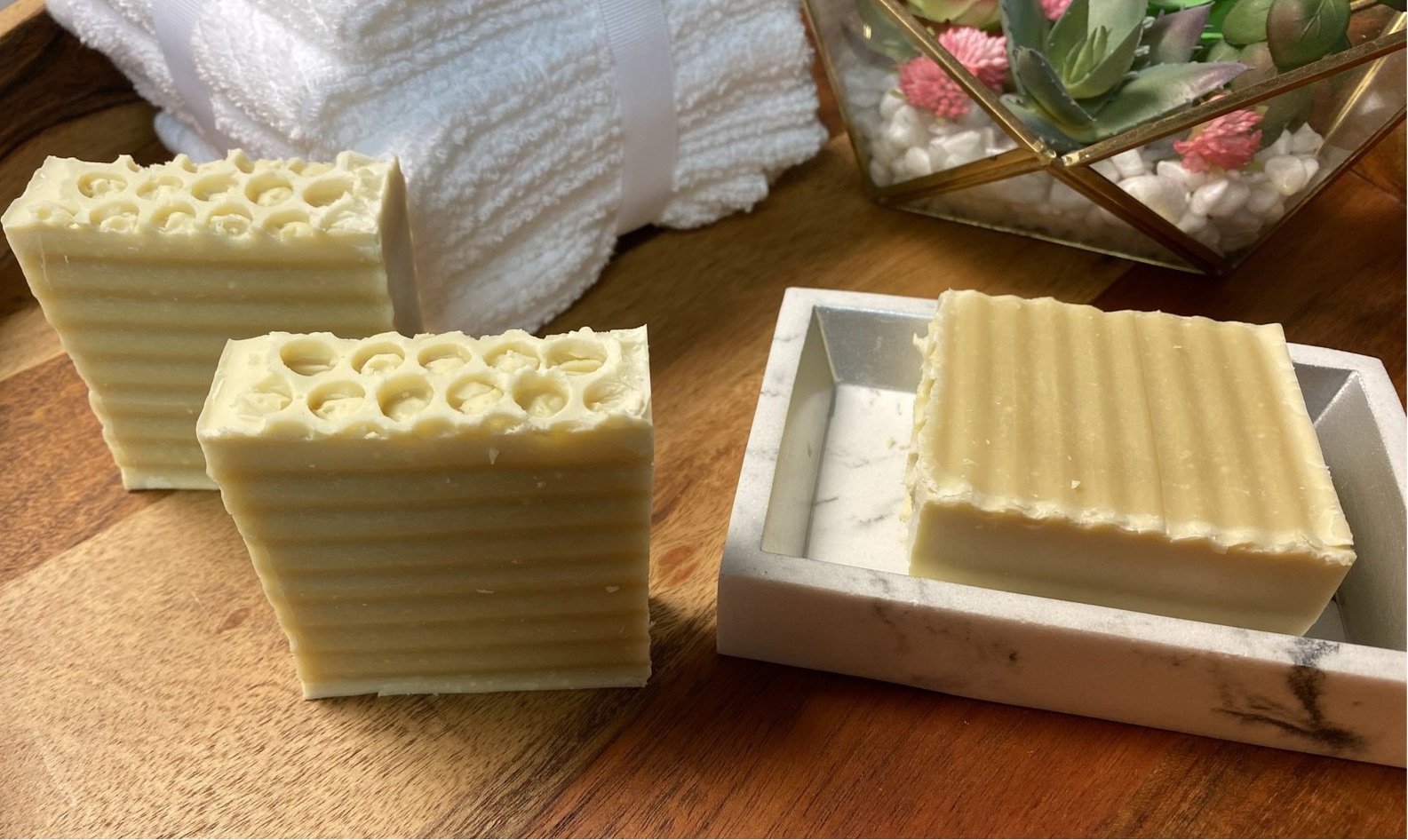 Buttermilk unscented soap bar with creamy texture, showcasing its natural ingredients and luxurious bubbles.