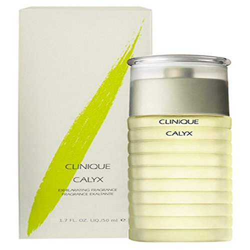 Clinique Calyx Fragrance Spray in an elegant bottle with floral and fruity notes.