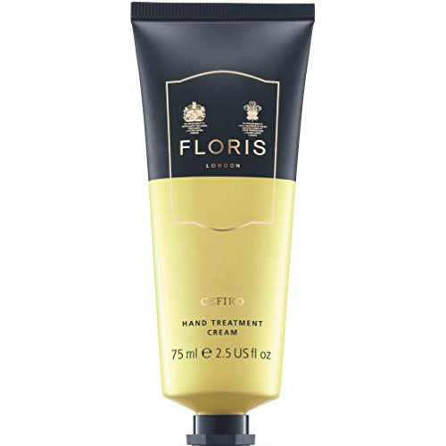 Floris Cefiro Hand Cream tube with elegant design, showcasing its luxurious formula for soft hands.