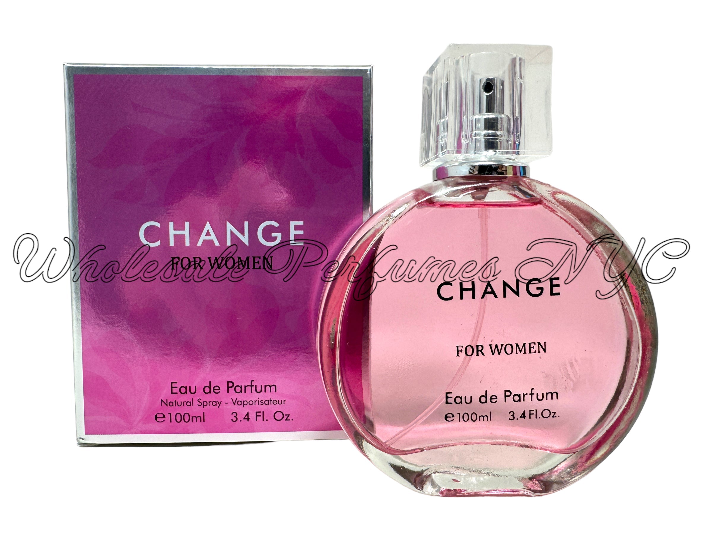 Change for Women Eau de Parfum by Urban Collection in a stylish bottle, 3.4oz size, perfect for daily wear.