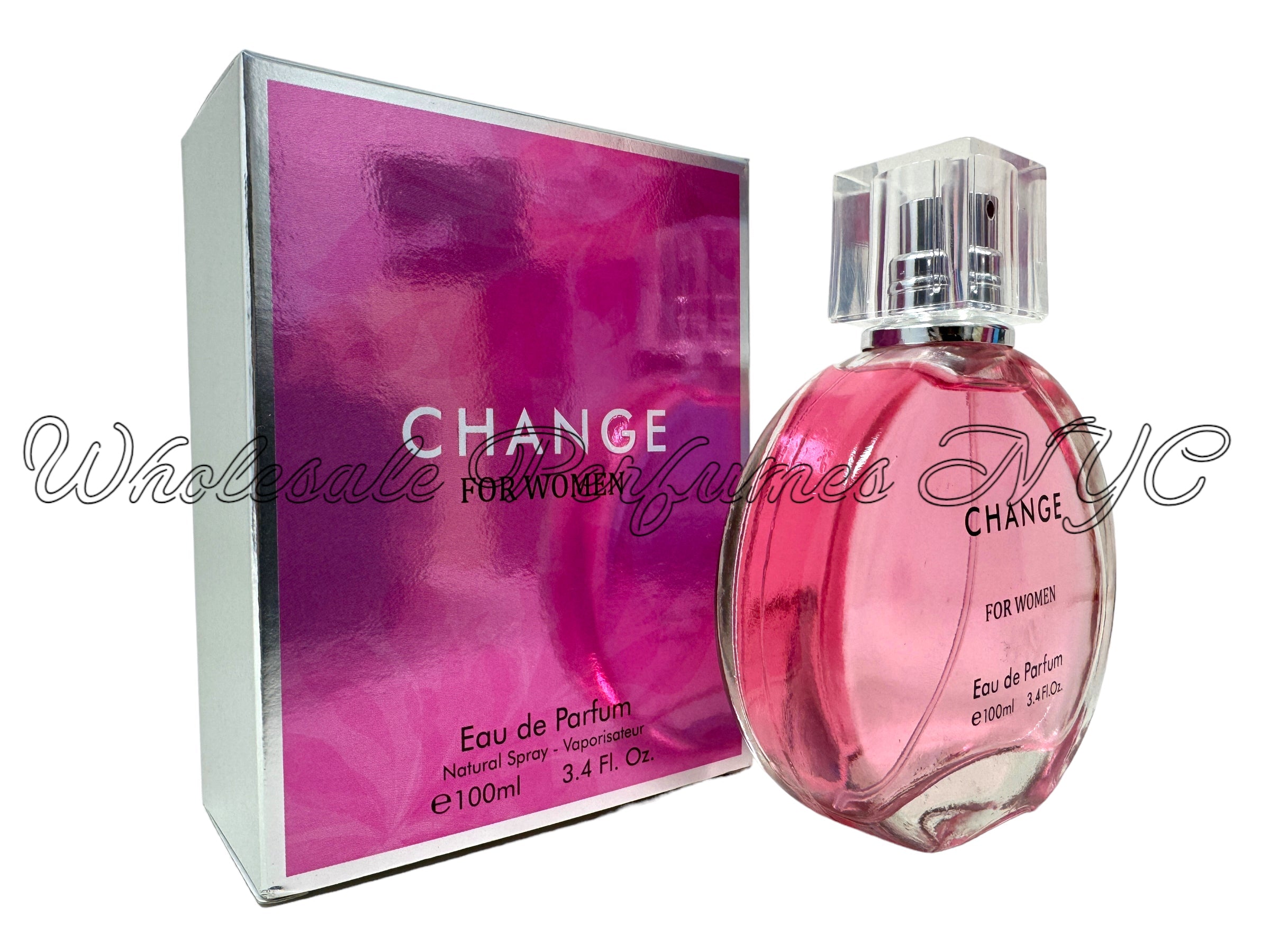 Change for Women Eau de Parfum by Urban Collection in a stylish bottle, 3.4oz size, perfect for daily wear.