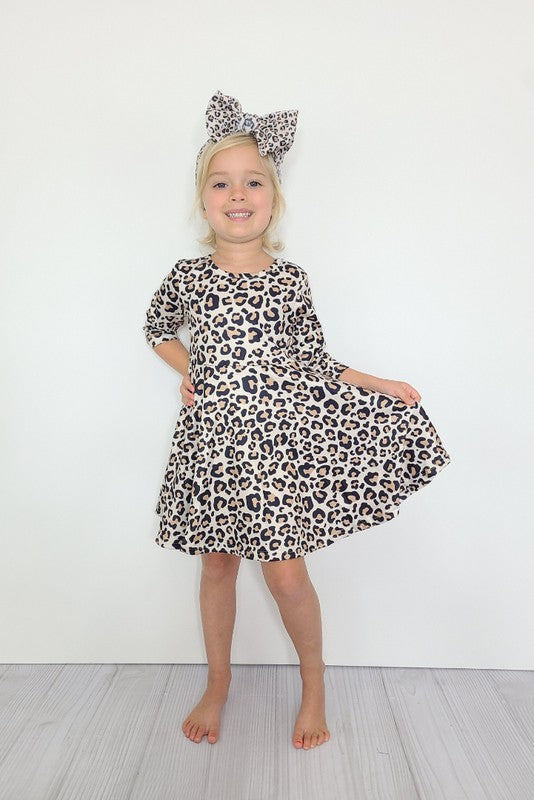 Cheetah Girls Dress in soft cotton blend, featuring a stylish design suitable for casual wear.