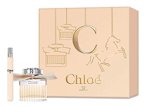 Chloé Gift Set featuring a 50ml EDP and a 10ml EDP in elegant packaging.